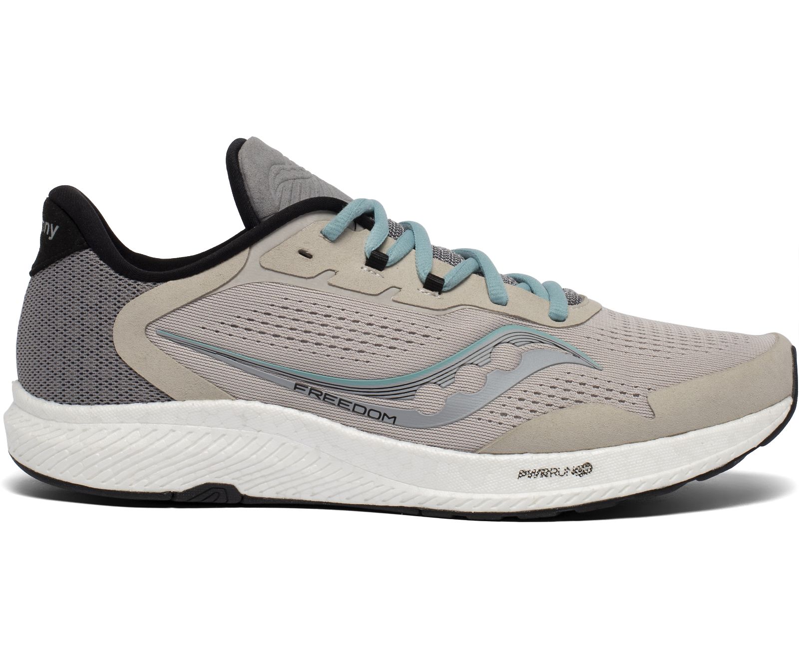 Saucony Freedom 4 Men's Running Shoes Grey / Turquoise | AU 489XYUF